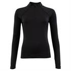 Trainings-T-Shirt CLX Zip-Up BR Schwarz