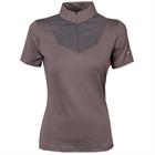 Trainings-T-Shirt Denici Cavalli Shadow Kurzarm Harry's Horse Braun-Grau