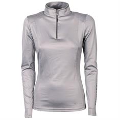 Trainings-T-Shirt Denici Cavalli Shadow Langarm Harry's Horse Silber