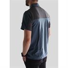 Trainings-T-Shirt Kurzarm Herren Montar Blau