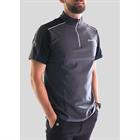Trainings-T-Shirt Kurzarm Herren Montar Dunkelgrau