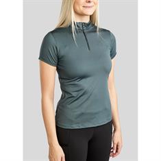 Trainings-T-Shirt MOElaine Lasercut Montar Blau
