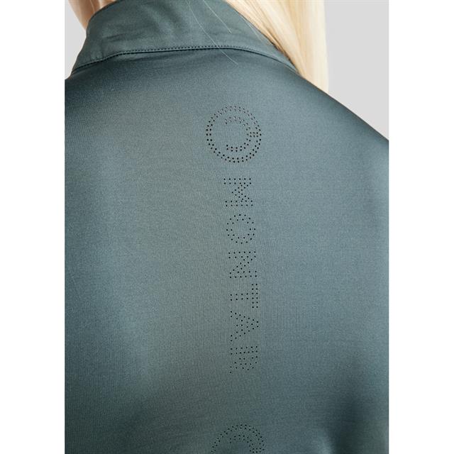 Trainings-T-Shirt MOElaine Lasercut Montar Blau