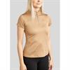 Trainings-T-Shirt MOElaine Lasercut Montar Hellbraun