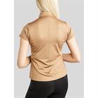 Trainings-T-Shirt MOElaine Lasercut Montar Hellbraun