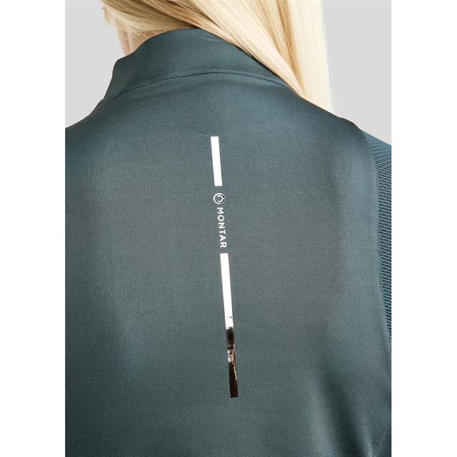 Trainings-T-Shirt MOStar Logo Foil Stripe Montar Blau
