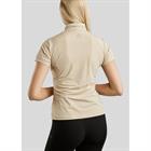 Trainings-T-Shirt MOZitta Refined Gun Metal Montar Beige