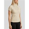 Trainings-T-Shirt MOZitta Refined Gun Metal Montar Beige