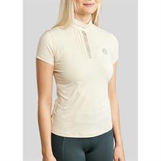Trainings-T-Shirt MOZuna Refined Montar Beige