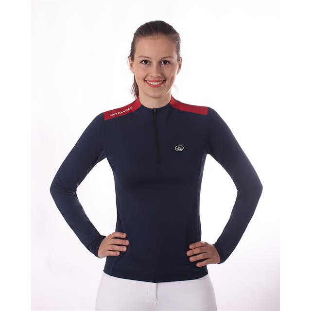 Trainings-T-Shirt Utah Kids QHP Blau