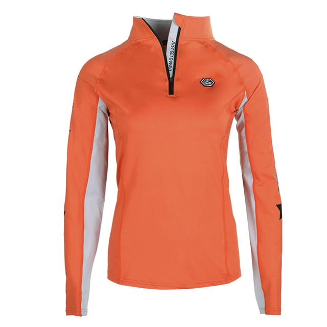 Trainings-T-Shirt Vegas QHP Mittelorange