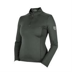 Trainings-T-Shirt Vision Avenue Green Equestrian Stockholm Dunkelgrün
