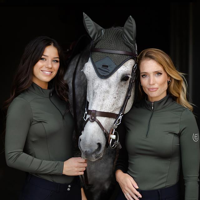 Trainings-T-Shirt Vision Avenue Green Equestrian Stockholm Dunkelgrün