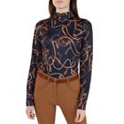 Trainingshirt Haily Print Montar Dunkelblau