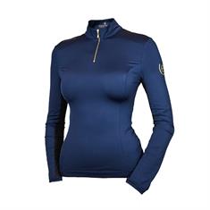 Trainingsshirt Air Breeze Top Equestrian Stockholm Dunkelblau