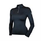 Trainingsshirt Air Breeze Top Equestrian Stockholm Schwarz-Silber