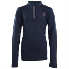 Trainingsshirt Briella Roségold Crystal Kids Montar Dunkelblau
