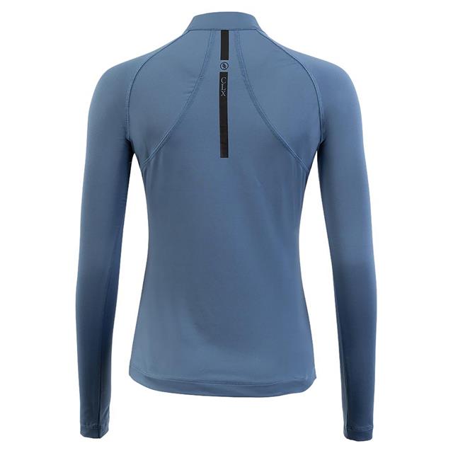 Trainingsshirt CLX Zip-Up BR Blau