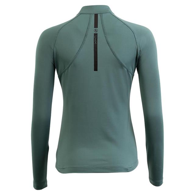 Trainingsshirt CLX Zip-Up BR Grün
