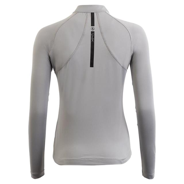 Trainingsshirt CLX Zip-Up BR Hellgrau