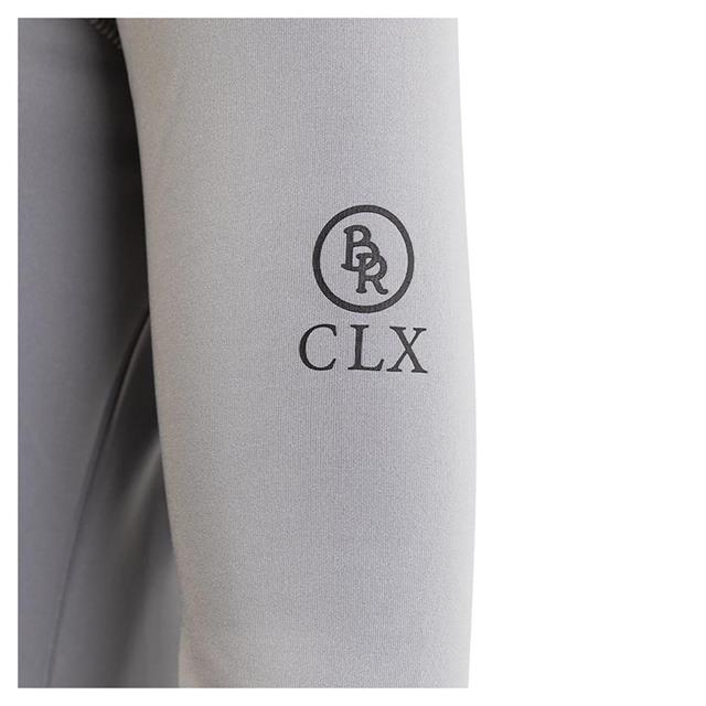 Trainingsshirt CLX Zip-Up BR Hellgrau