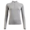 Trainingsshirt CLX Zip-Up BR Hellgrau