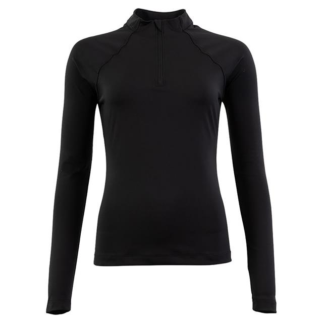 Trainingsshirt CLX Zip-Up BR Schwarz