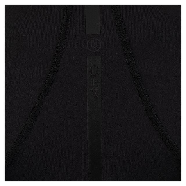 Trainingsshirt CLX Zip-Up BR Schwarz