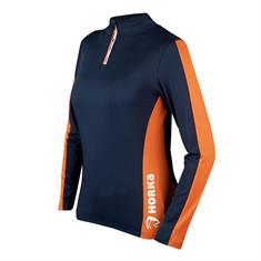 Trainingsshirt Eventing Uni KNHS Dunkelblau-Orange