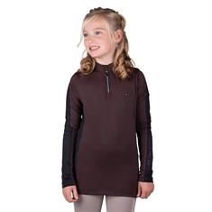Trainingsshirt Julin Thermo Kids QHP Braun