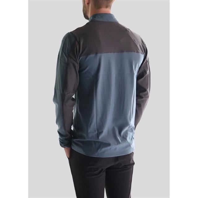 Trainingsshirt Langarm Herren Montar Blau