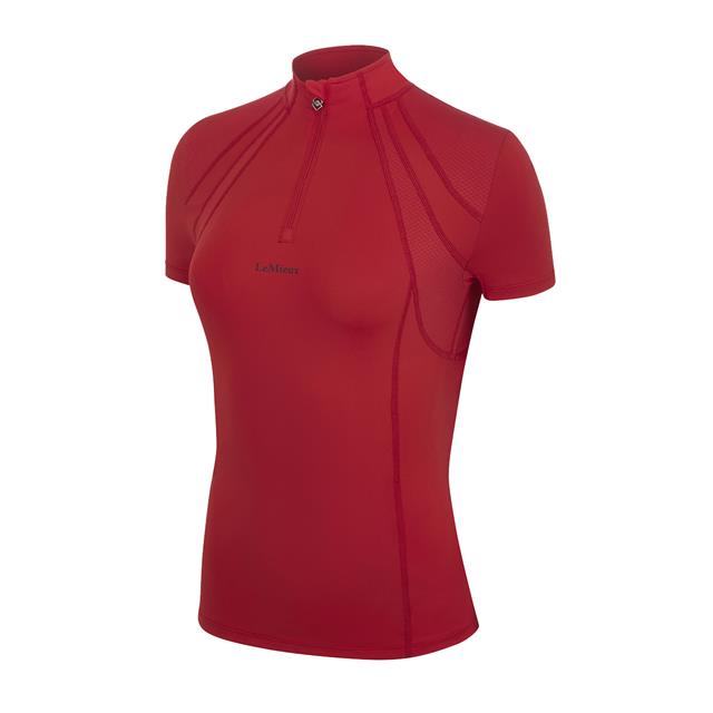 Trainingsshirt Mia Mesh Baselayer LeMieux Rot
