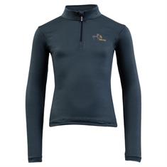 Trainingsshirt Mini Zip-Up Kids BR Dunkelblau