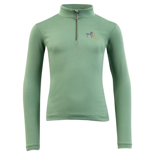 Trainingsshirt Mini Zip-Up Kids BR Grün