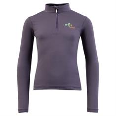 Trainingsshirt Mini Zip-Up Kids BR Lila