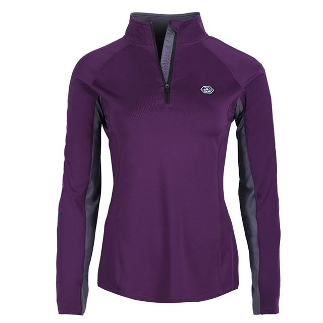 Trainingsshirt Vegas QHP Dunkelrosa