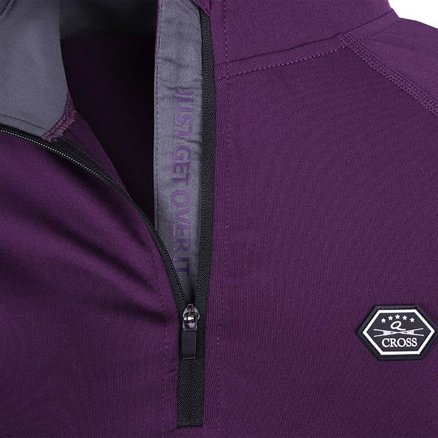 Trainingsshirt Vegas QHP Dunkelrosa