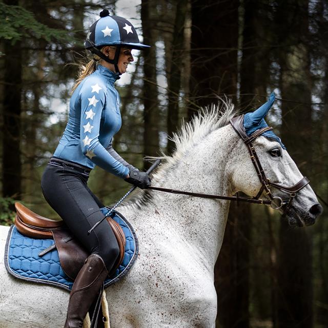 Trainingsshirt Vegas QHP Mittelblau