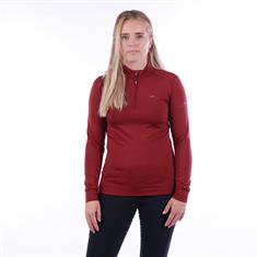 Trainingsshirt Winter Page Schockemöhle Dunkelrot