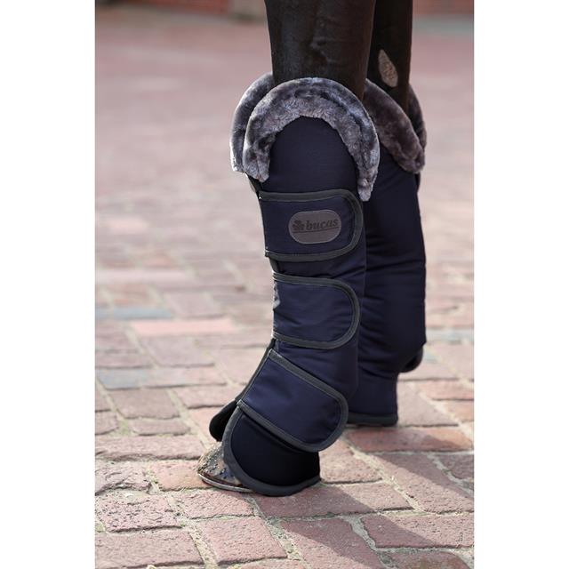 Transportgamaschen Show-Line Bucas Dunkelblau-Grau