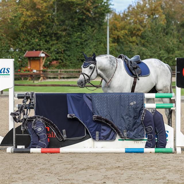 Transportgamaschen Show-Line Bucas Dunkelblau-Grau