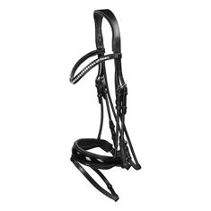 Trense Anatomical Shaped Noseband Anky Schwarz-Schwarz