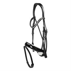 Trense Anatomical Shaped Noseband Anky Schwarz-Weiß