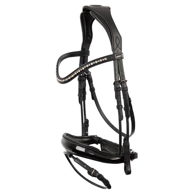 Trense Comfort Fit Double Anatomical Anky Schwarz