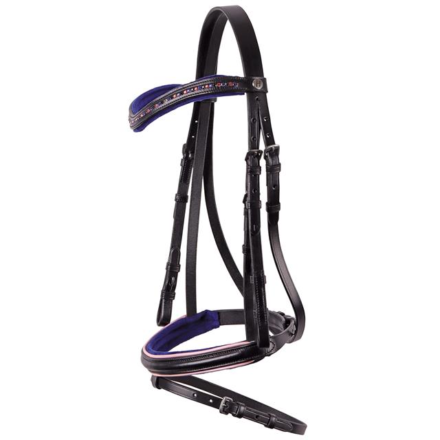 Trense Diva Violet Harry's Horse Schwarz