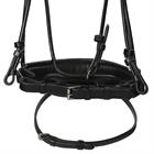 Trense Dressage Rundgenäht Medium Matt Dy'on Schwarz
