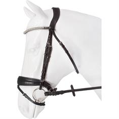 Trense Gipsy Horka Schwarz-Silber