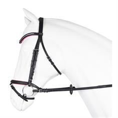 Trense Jolly Horka Schwarz-Pink