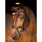 Trense Kudos Clear Arc LeMieux Schwarz-Silber