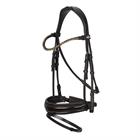 Trense Kudos Dressur Lack LeMieux Braun-Braun